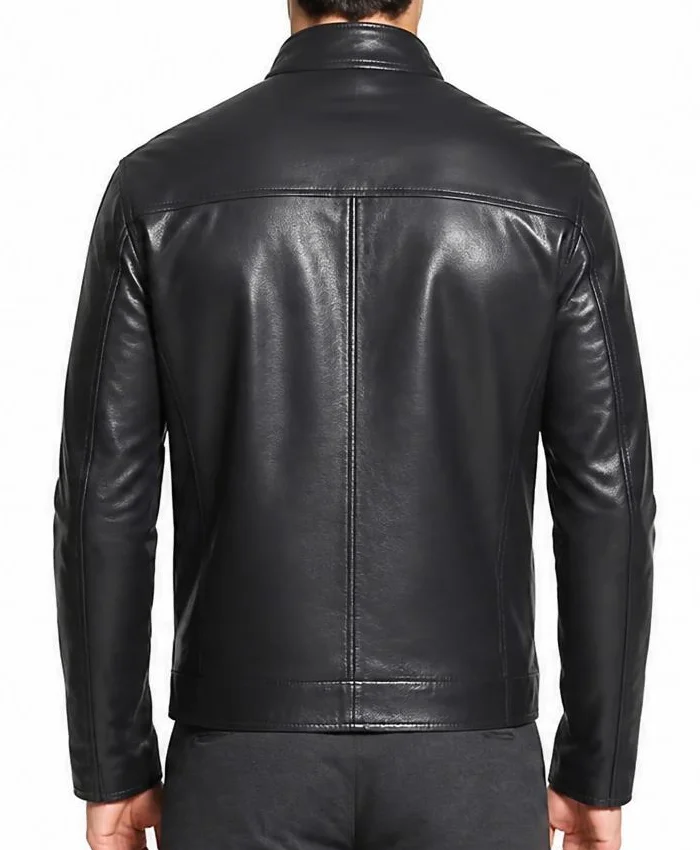 Classic Obey Leather Jacket For Mens