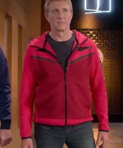 Cobra Kai Johnny Lawrence Fleece Hoodie Jacket