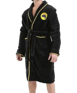 Cobra Kai Karate Kid Black Bathrobe Jacket