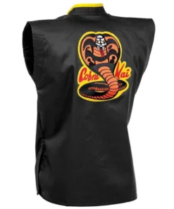 Cobra Kai Karate Kid Black Cosplay Costume Uniform With No Mercy Logo Patch