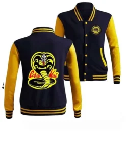 Cobra Kai Karate Kid Moletom No Mercy Varsity Jacket
