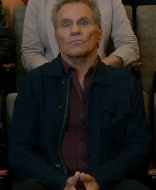 Cobra Kai S03 John Kreese Blue Jacket