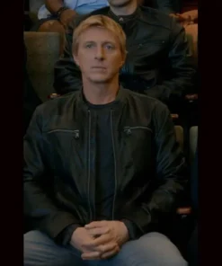 Cobra Kai S03 Johnny Lawrence Black Jacket