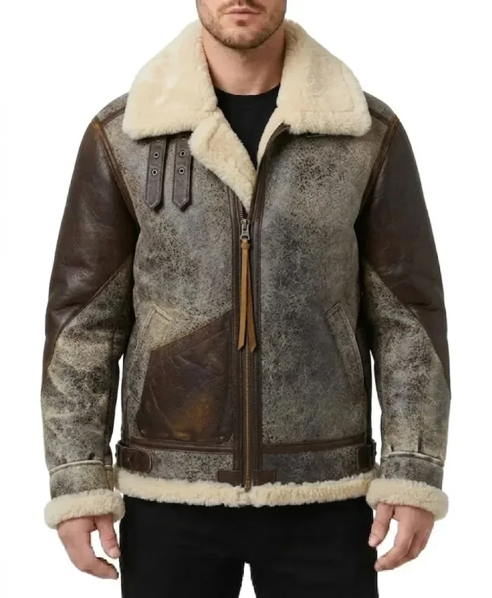 Order SF Mason Bomber Distressed Cockpit Pilot Leather Jacket for Men