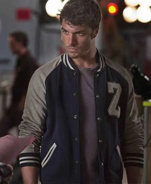 Cody Izombie Letterman Cotton Bomber Jacket
