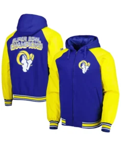 Cole G-III Los Angeles Rams Bomber Jacket