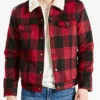 Cole Sprouse Riverdale Jughead Jones Red & Black Checkered Cotton Jacket