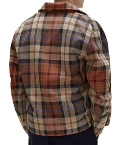 Cole Sprouse TV Series Riverdale Season 5 Jughead Jones Wool-Blend Plaid Jacket