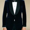 Colin Firth Kingsman Harry Hart Blue Tuxedo