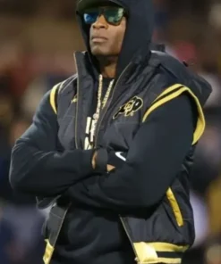 Colorado Buffaloes Deion Sanders Black Vest