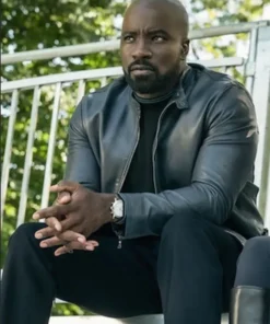 Colter Evil Mike Black Leather Jacket