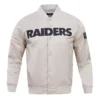 Connor Las Vegas Raiders Varsity Jacket