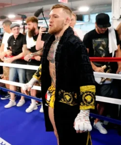 Conor McGregor Red And Black Robe