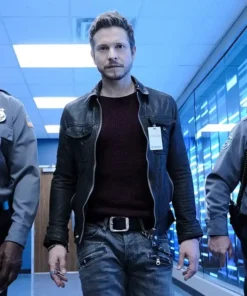 Conrad Hawkins The Resident Faux Leather Jacket