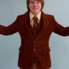 Cooper Hoffman Licorice Pizza Brown Corduroy Blazer Coat