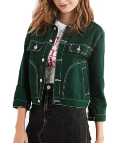 Corinne Massiah 9-1-1 TV Series May Grant Green Denim Jacket For Sale
