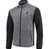 Corwin G-III Sports Atlanta Falcons Grey Fleece Jacket