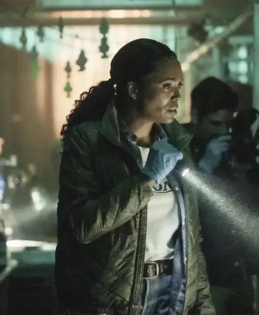 Criminal Minds 2005 Aisha Tyler Quilted Jacket