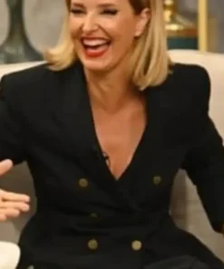 Cristina Ferreira Em FamÃlia Black Blazer