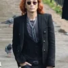 Crowley Good Omens Black Wool Blazer