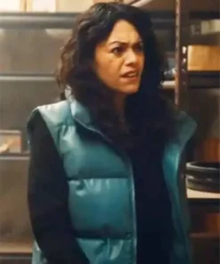 Culprits 2023 Molly Farber Blue Puffer Vest