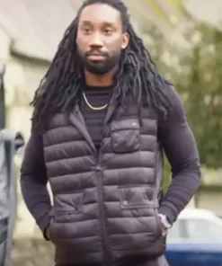 Culprits S01 Joe Petrus Black Puffer Vest