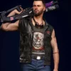 Cyberpunk 2077 Male V Nomad Leather Vest