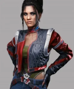 Cyberpunk 2077 Panam Palmer Two Tone Cropped Jacket