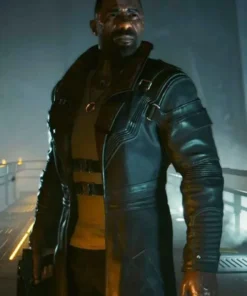 Cyberpunk 2077 Trench Black Coat sale