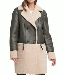 DCs Legends Of Tomorrow Tala Ashe Shearling Fur Coat