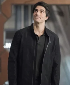 DCs Legends of Tomorrow Brandon Routh S05 Black Jacket