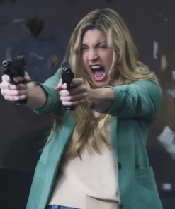 DCs Legends of Tomorrow Jes Macallan S06 Blue Blazer