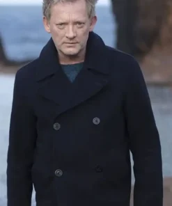 DI Jimmy Perez Shetland Black Peacoat