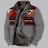 Dalton NFL Atlanta Falcons 3D Print Grey Jacket