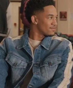 Damon Sims All-American Homecoming Peyton Alex Smith Green Cotton Jacket