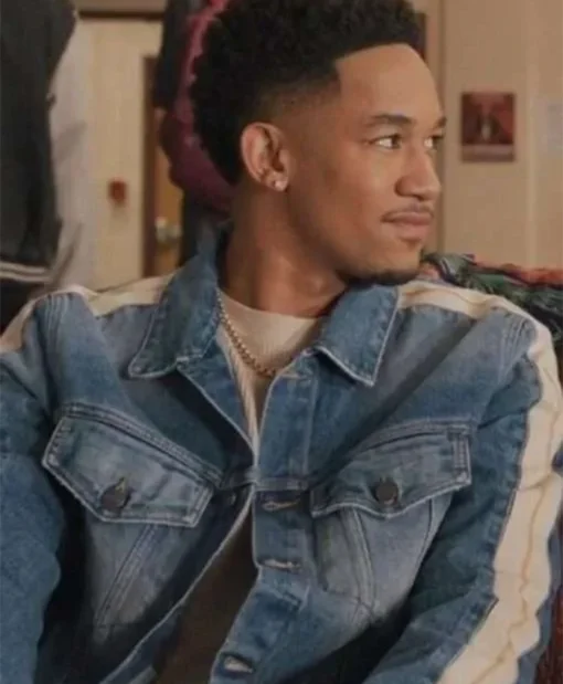 Damon Sims All-American Homecoming Peyton Alex Smith Green Cotton Jacket