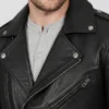 Daniel Wilsons Leather Jacket Black For Men