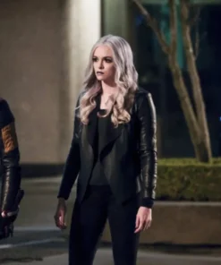 Danielle Panabaker TV-Series The Flash Season 05 Caitlin Snow Black Cotton Jacket