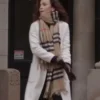 Dark Matter Alice Braga White Wool Coat