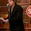Dash and Lily Austin Abrams Black Wool Coat