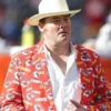 David Koechner Kansas City Chiefs 2023 Red Blazer