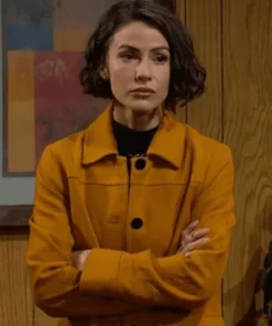Days of Our Lives 2023 Sarah Horton Orange Coat