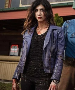 Dead Dana DeLorenzo Ash vs Evil Real Leather Jacket