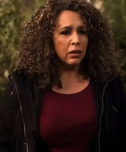 Dead to Me Detective Ana Perez Cotton Black Jacket