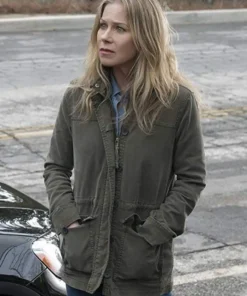 Dead to Me Jen Harding Green Jacket