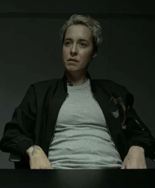 Deadloch S01 Oâ€™Dwyer Black Bomber Jacket