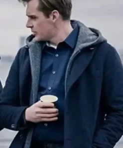 Deadwind Lauri Tilkanen Navy Blue Wool Coat