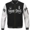 Death Row Records Snoop Dogg Black Varsity Jacket