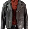 Death Wish Knox Biker Leather Jacket For Men And Women