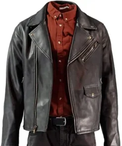 Death Wish Knox Biker Leather Jacket For Men And Women